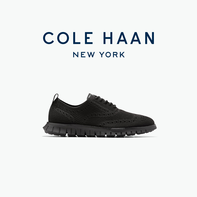 Cole Haan/歌涵男鞋牛津鞋25年春透气针织网面鞋鞋C39593
