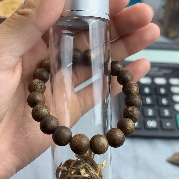 沉香沉香碎屑奇楠沉香1.0圆珠单圈多样性发一