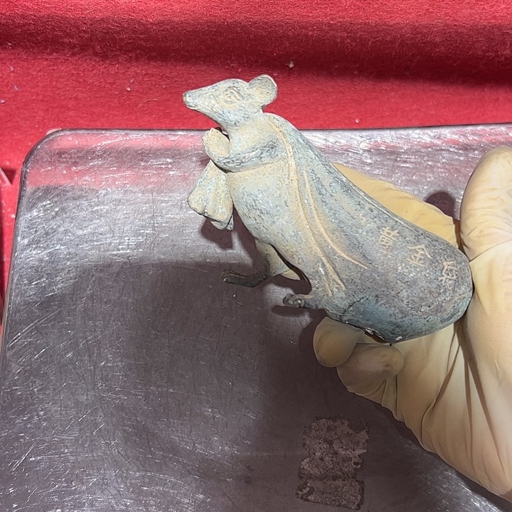 海***空黄铜摆件工艺品摆件瑕疵看过