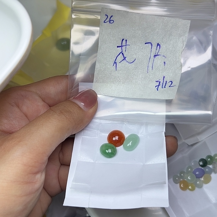 未镶嵌定制翡翠花*不