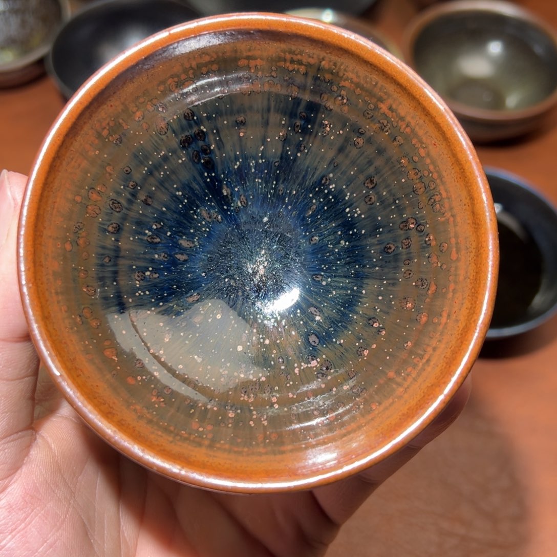 茶盏柴烧主人杯建窑建盏茶盏
