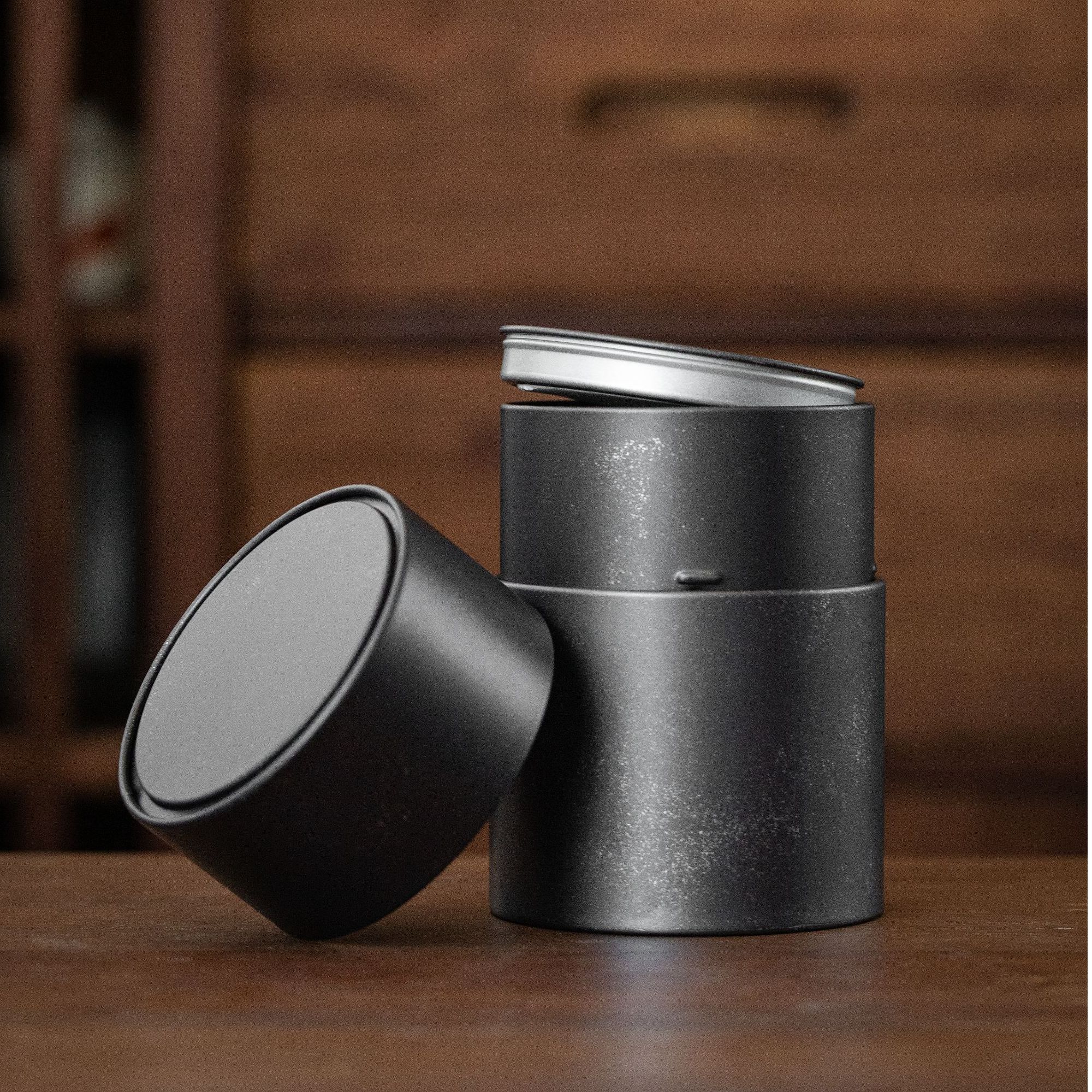 茶叶罐铁盒红茶绿茶包装盒密封罐复古储存罐大号小号便携茶罐定制