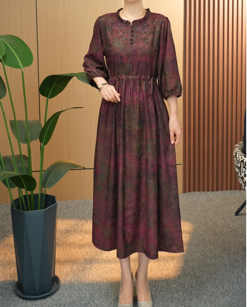 新款时尚百搭洋气时尚连衣裙#9797