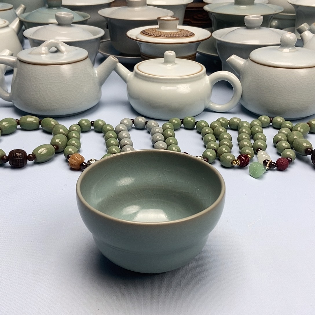 杯仿古釉葫芦碗杯原矿原釉原产地