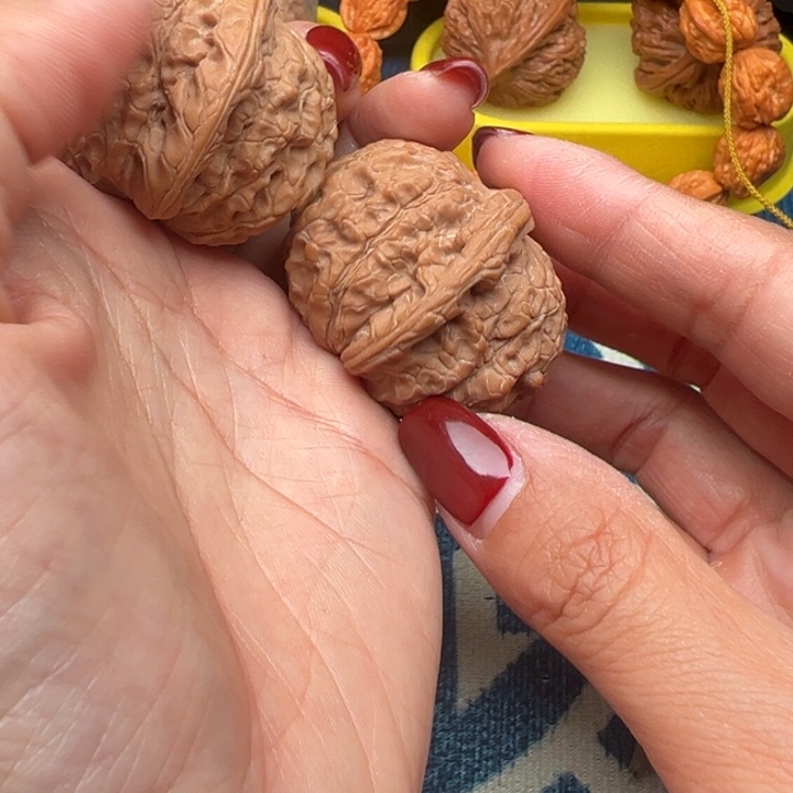 桃核吊坠文玩雪麒麟43