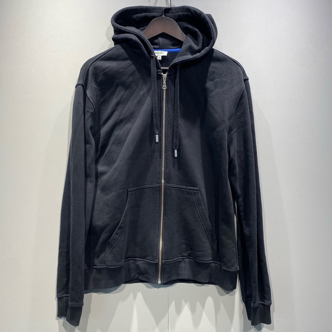 95新 KENZO/肯佐 kenzo 虎头刺绣拉链帽衫/m码/0562