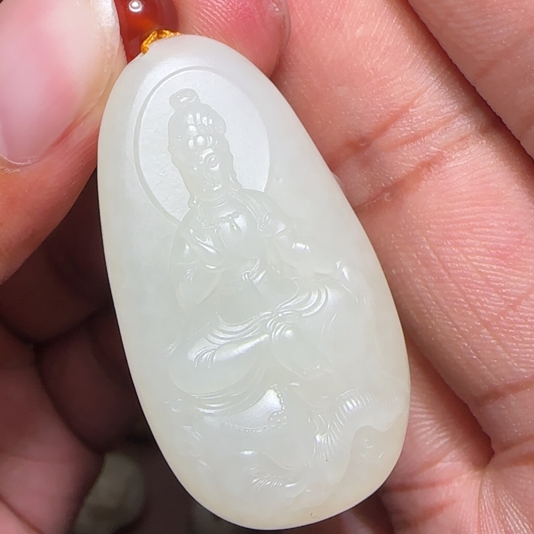*****颈饰未镶嵌和田玉