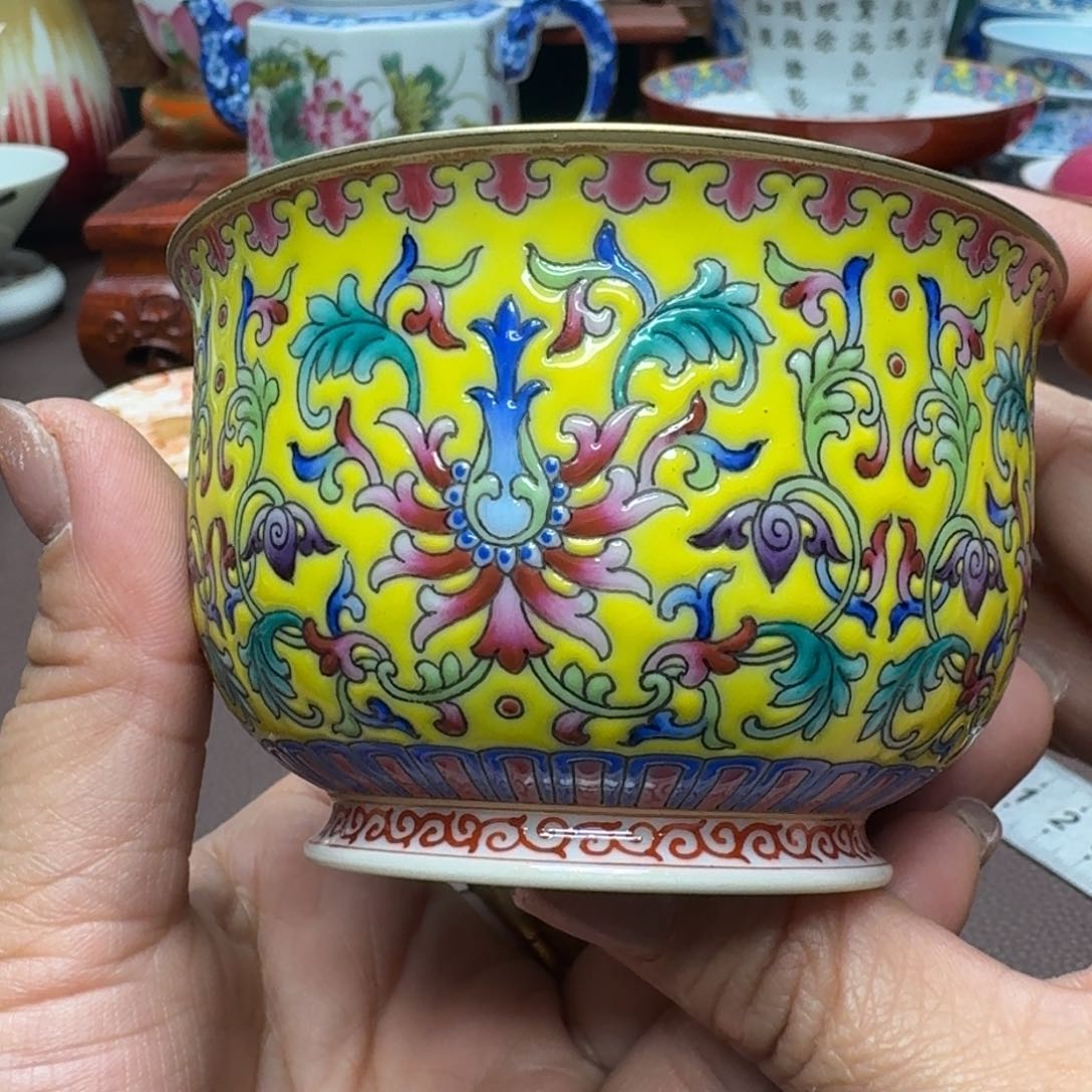 瓷片景德镇仿古手工制作精品展示