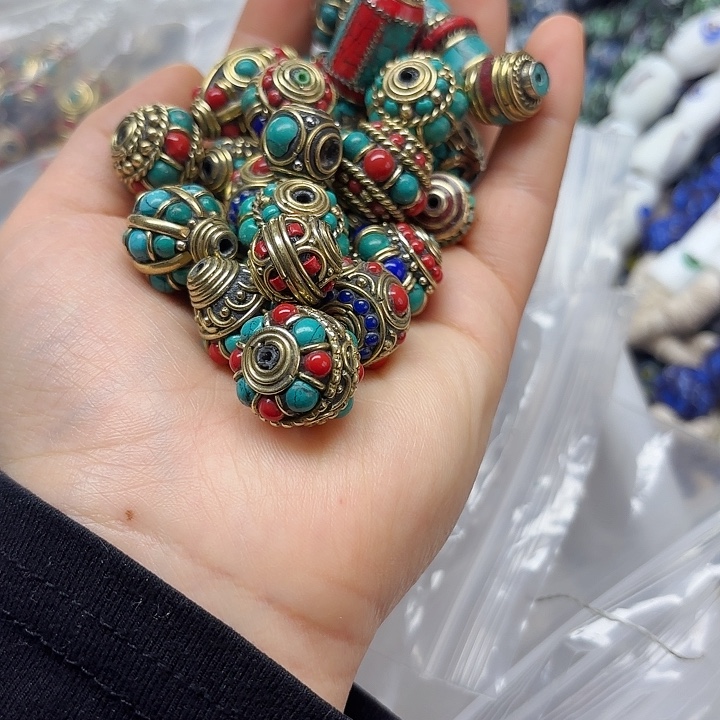 琉璃颈饰琉璃琉璃