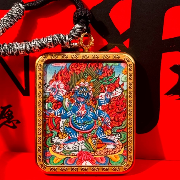 E1635F 大昭 大黑天唐卡