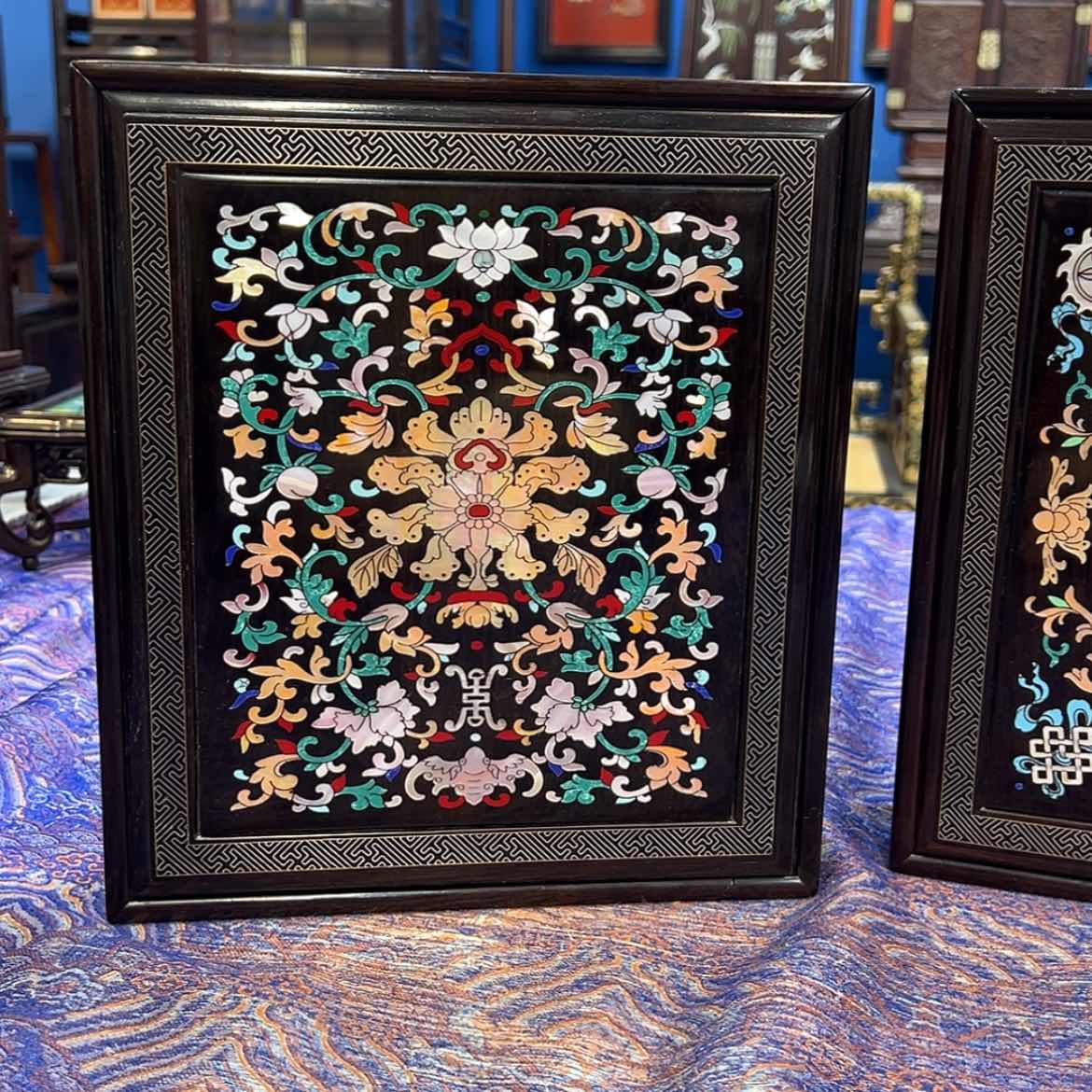 【闪购商品】黑酸枝木类成套家具紫光檀茶盒