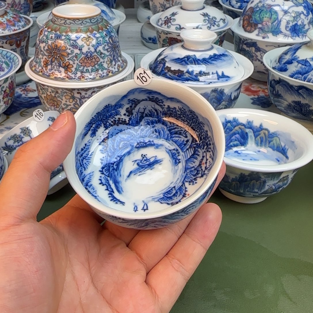 彦祖纯手工手绘茶具161