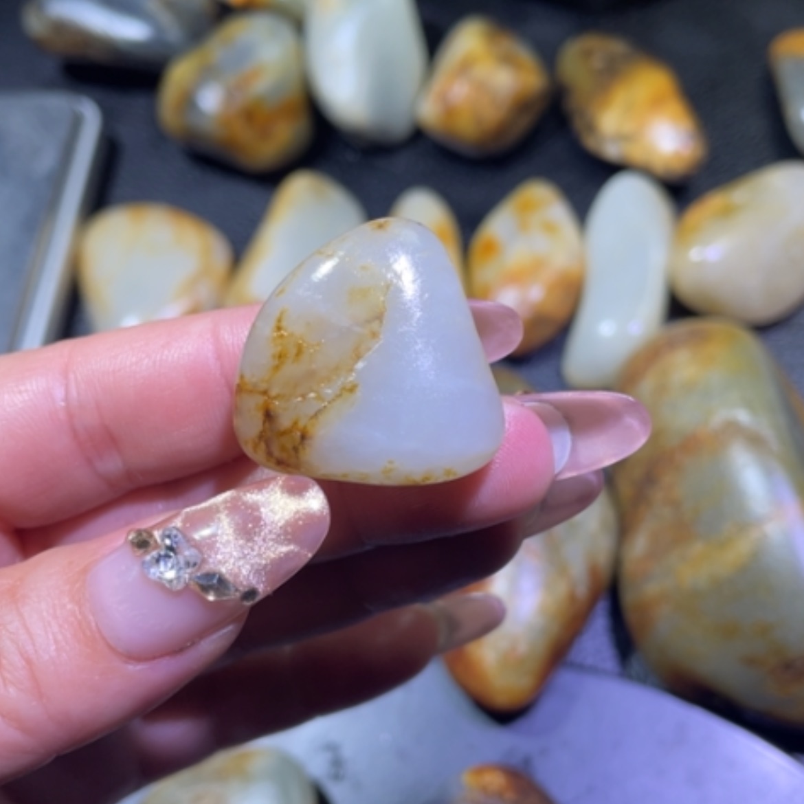 【闪购商品】和田玉颈饰未镶嵌山*缘