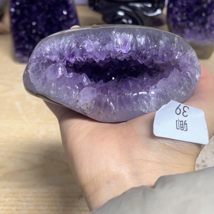 未镶嵌珠宝半成品紫晶