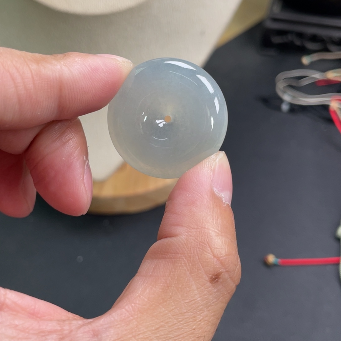 翡翠未镶嵌颈饰29.4-6.1