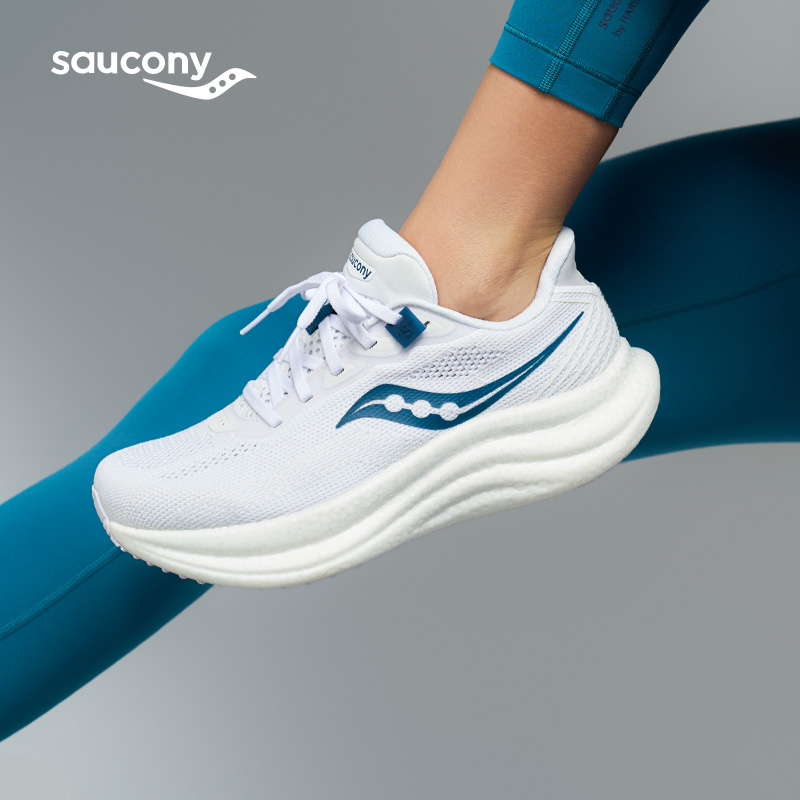 【设计师款】Saucony索康尼新款TRIUMPH 23胜利23缓震轻便运动鞋