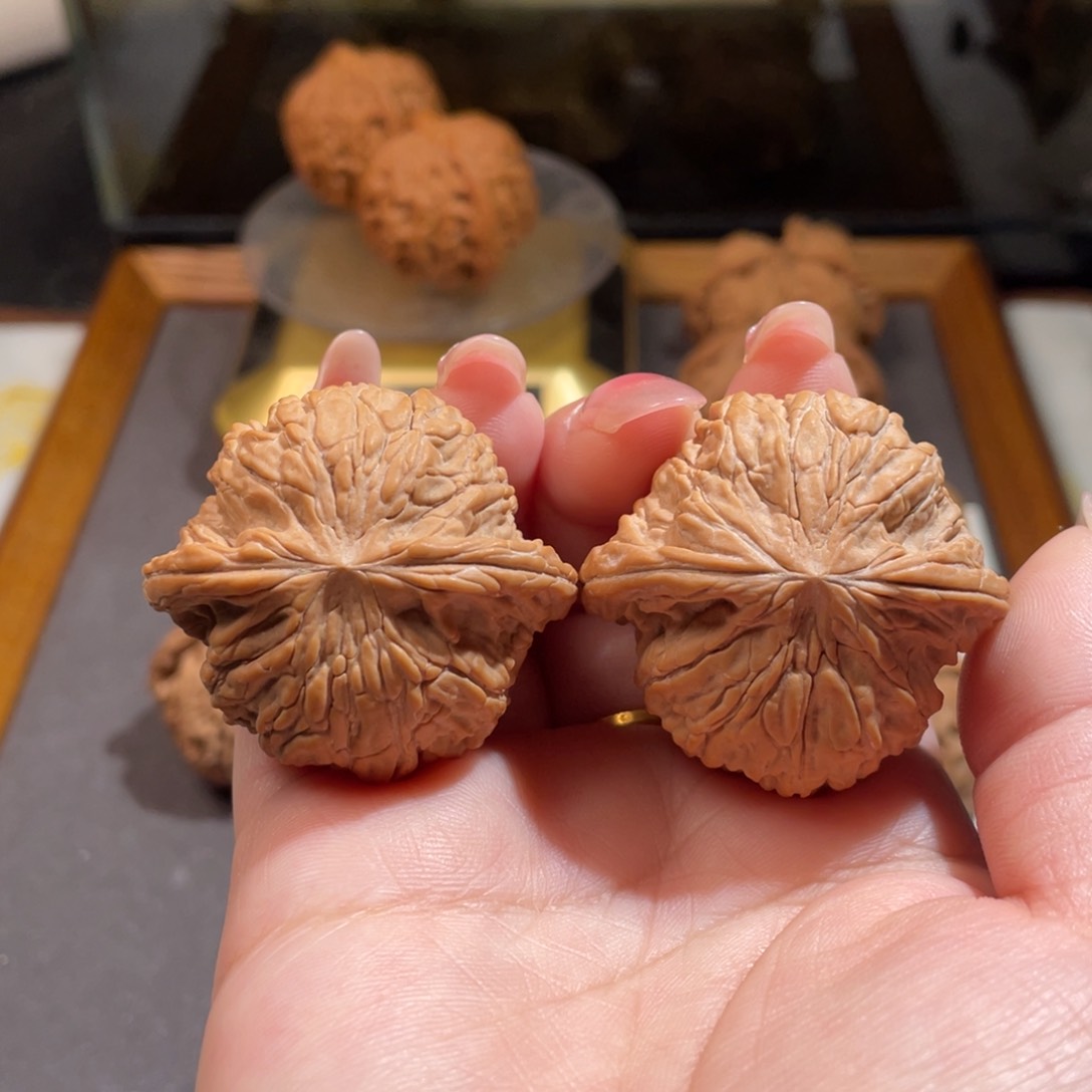 文玩核桃吊坠41磨盘