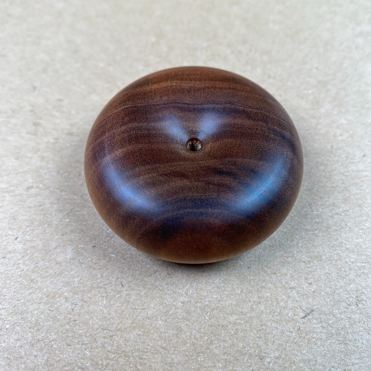 老山檀香沉水陈化老料黑油奶香经典款平安扣4.0*1.5