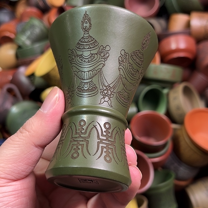 紫砂茶杯全手工紫砂主人杯