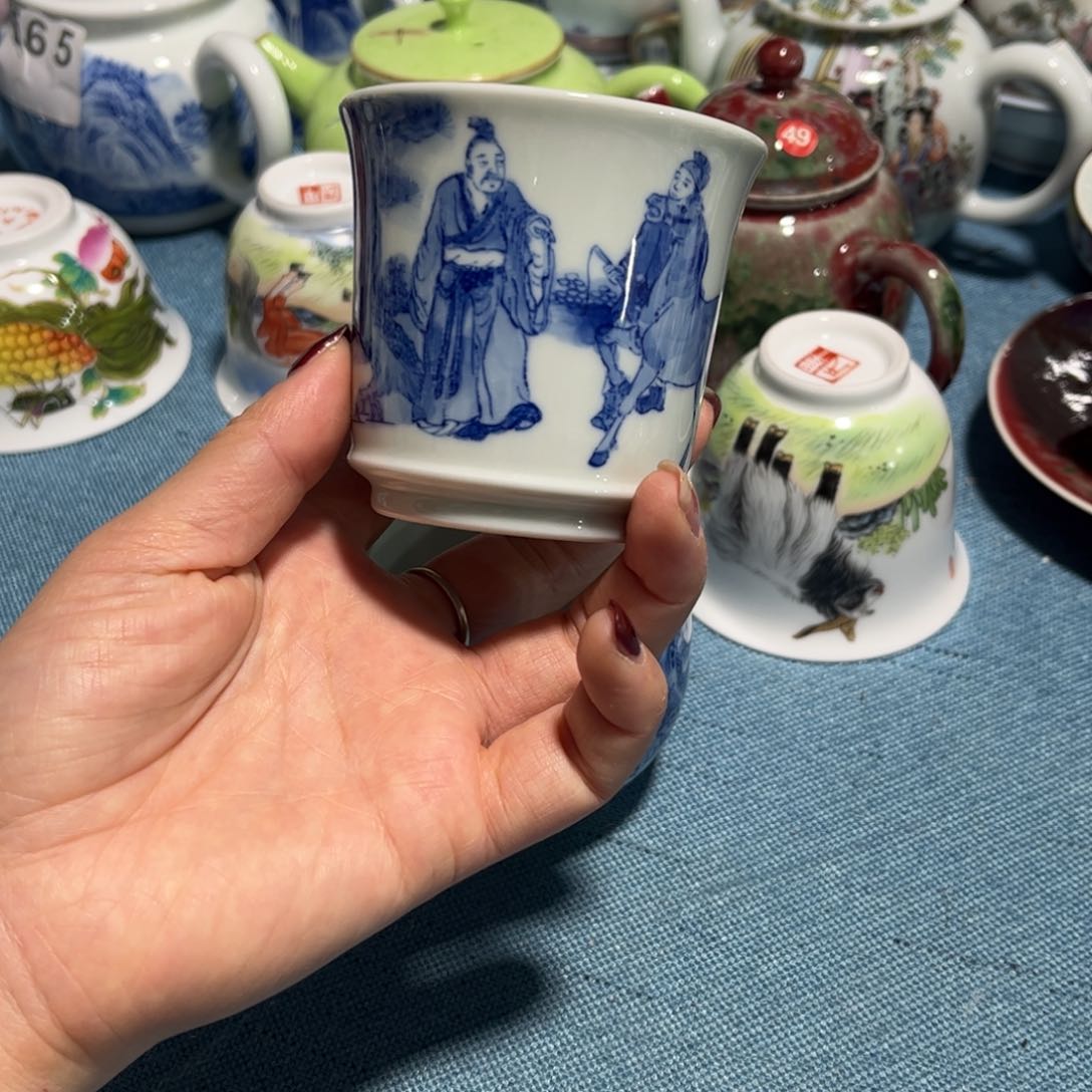 景德镇陶瓷手工手绘