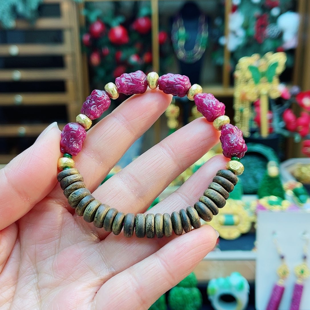 合金手串红宝石48小时鉴赏期