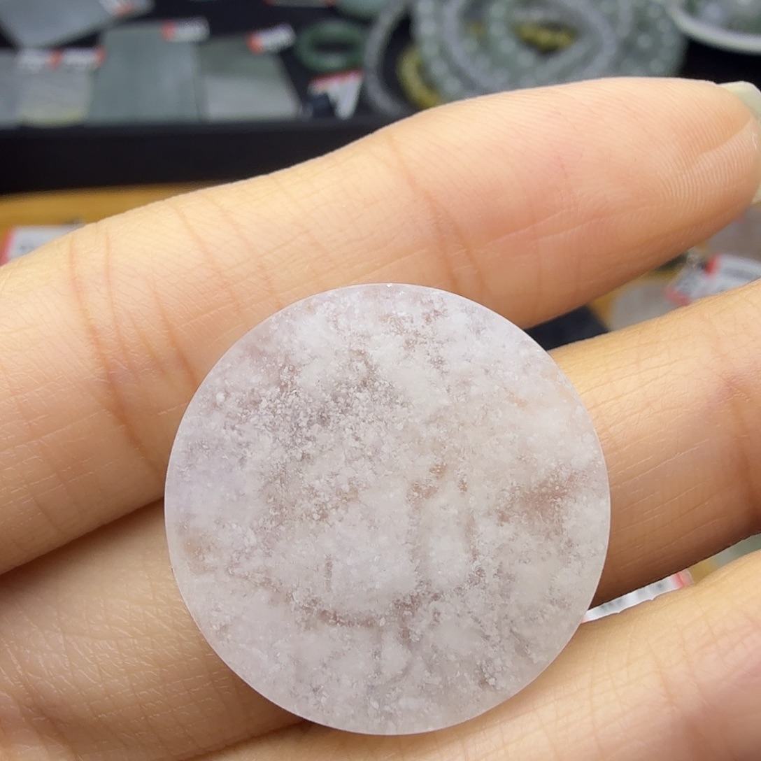 翡翠未镶嵌颈饰天然缅甸翡翠A货