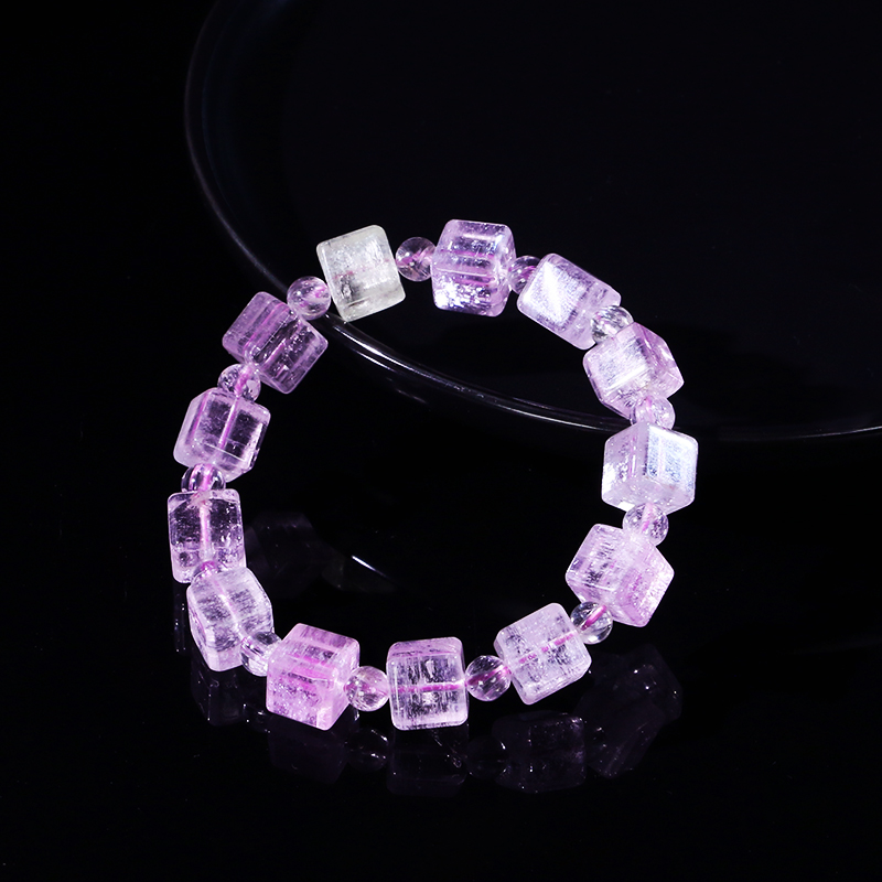 冰种方糖紫锂辉单圈-多样性发其一