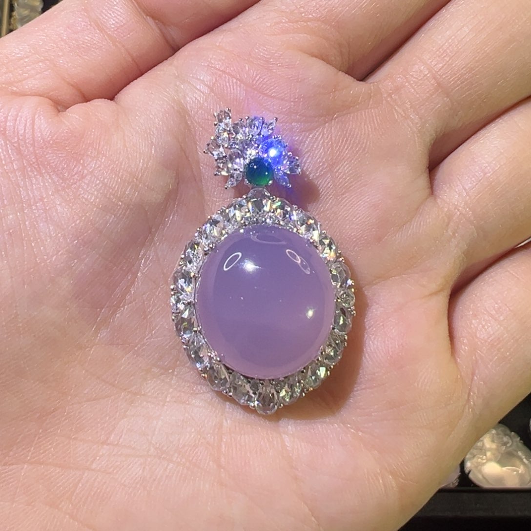 【闪购商品】玛瑙/玉髓颈饰银S925镶嵌美*