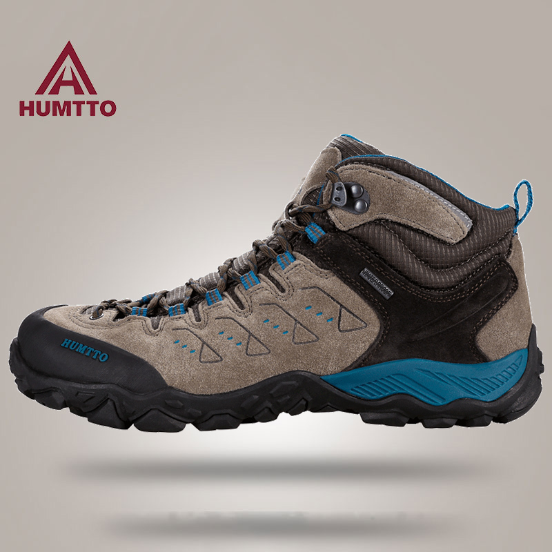 悍途男士登山鞋高帮雪山沙漠爬山训练鞋户外通勤防水防滑徒步鞋冬