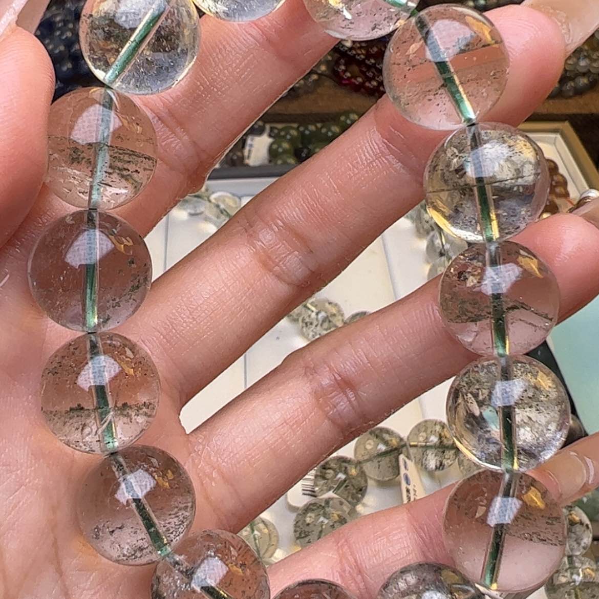 【闪购商品】水晶手串未镶嵌蔡*684