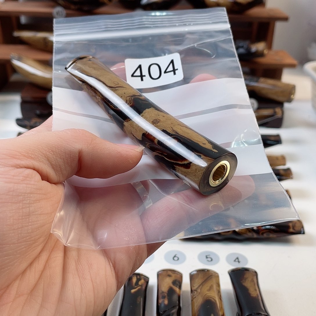 木緈***定手工烟嘴素面款