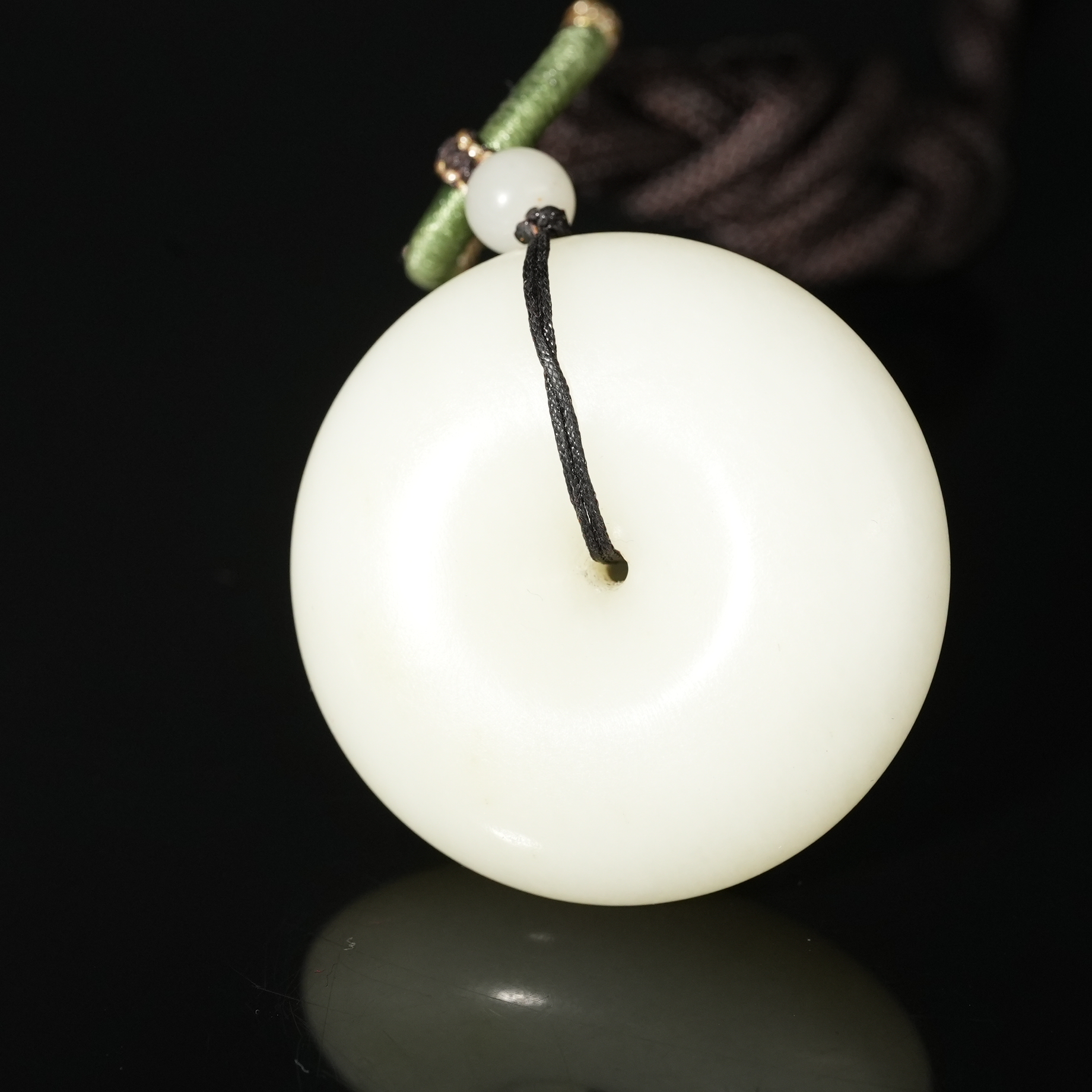 二十世纪和田玉平安扣WDZC250711001