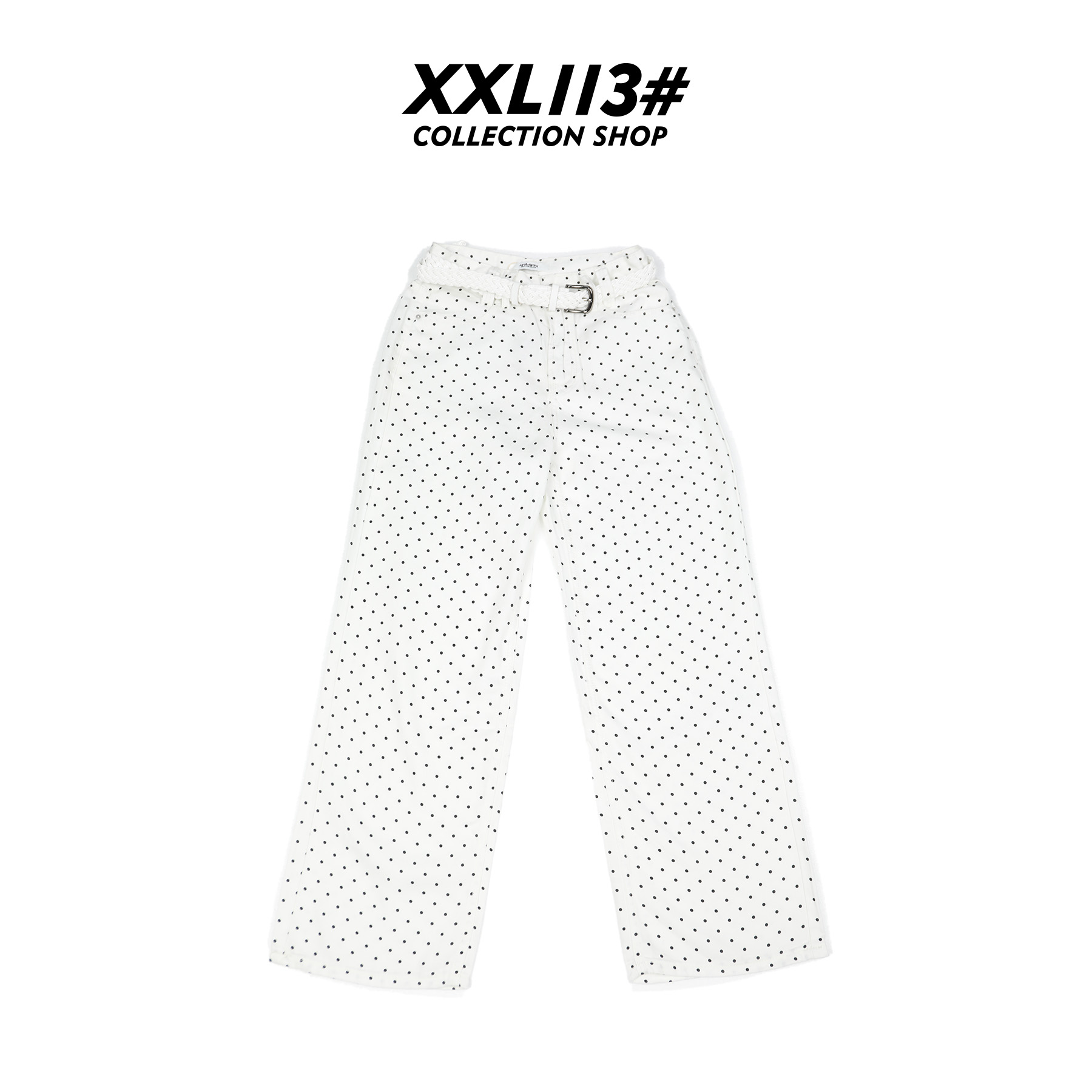 113* CENTRALIZED SHOP夏季薄款休闲风长裤时尚高腰X5F10E6197
