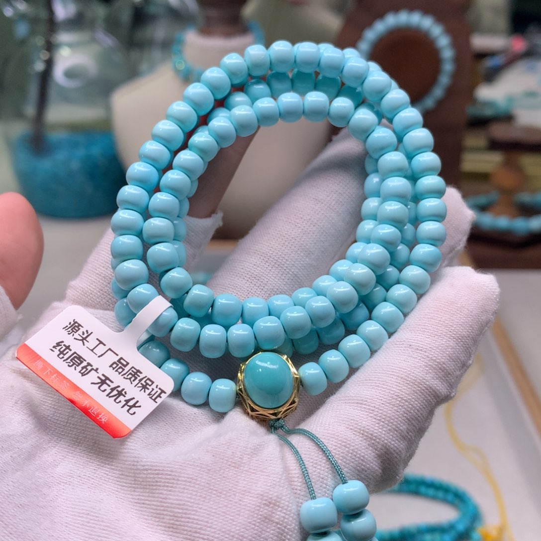 绿松石配饰未镶嵌y**o