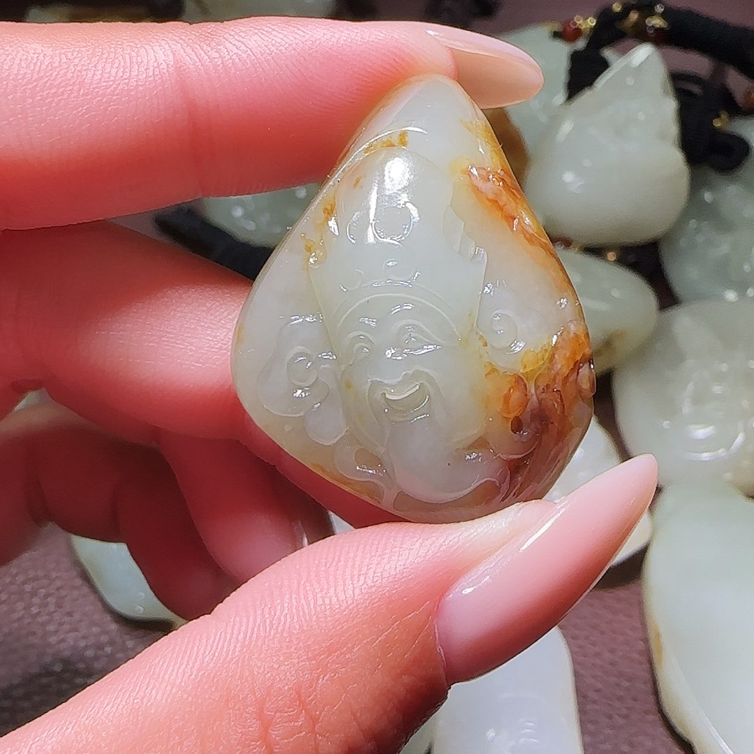 和田玉挂件未镶嵌