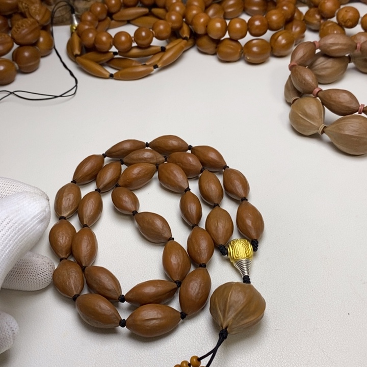 橄榄核手串/手链橄榄核两花脖挂