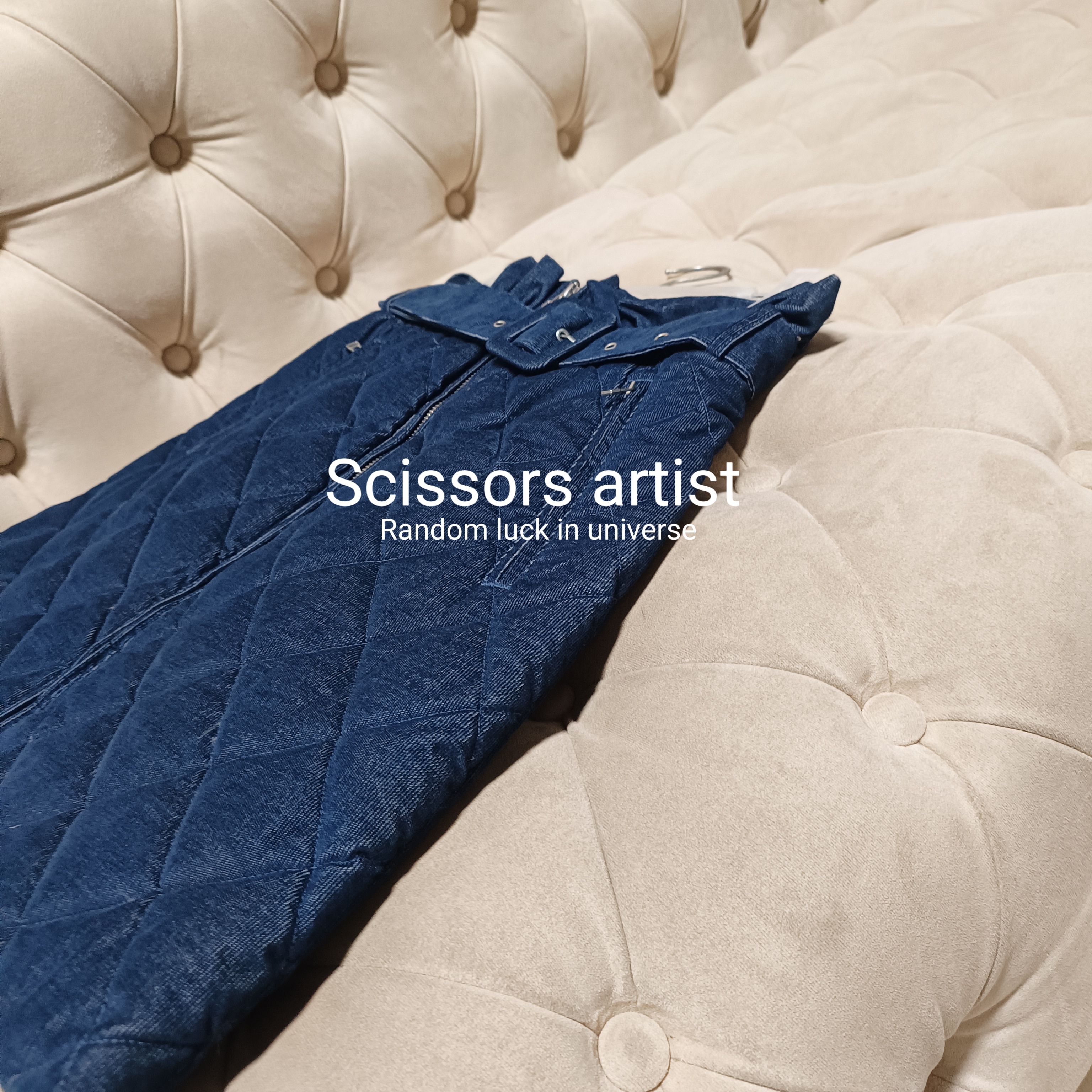 【Scissors artist】高端设计师走秀女装半裙5078