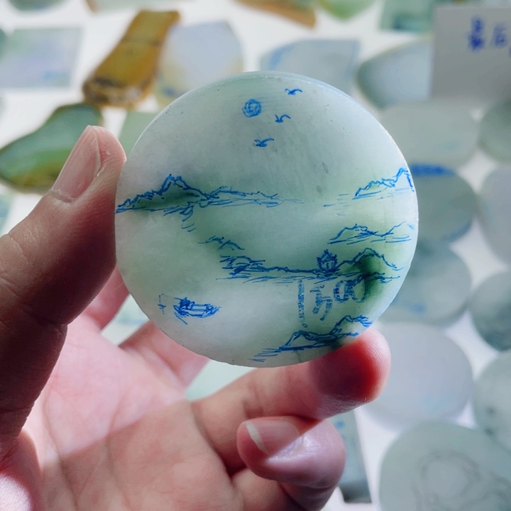 定制翡翠未镶嵌定制