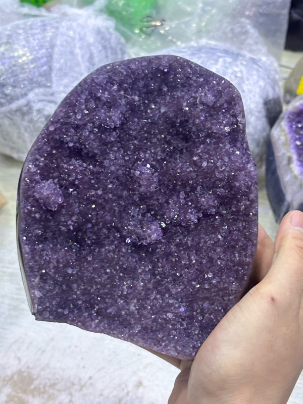 巴西乌拉圭紫水晶摆件