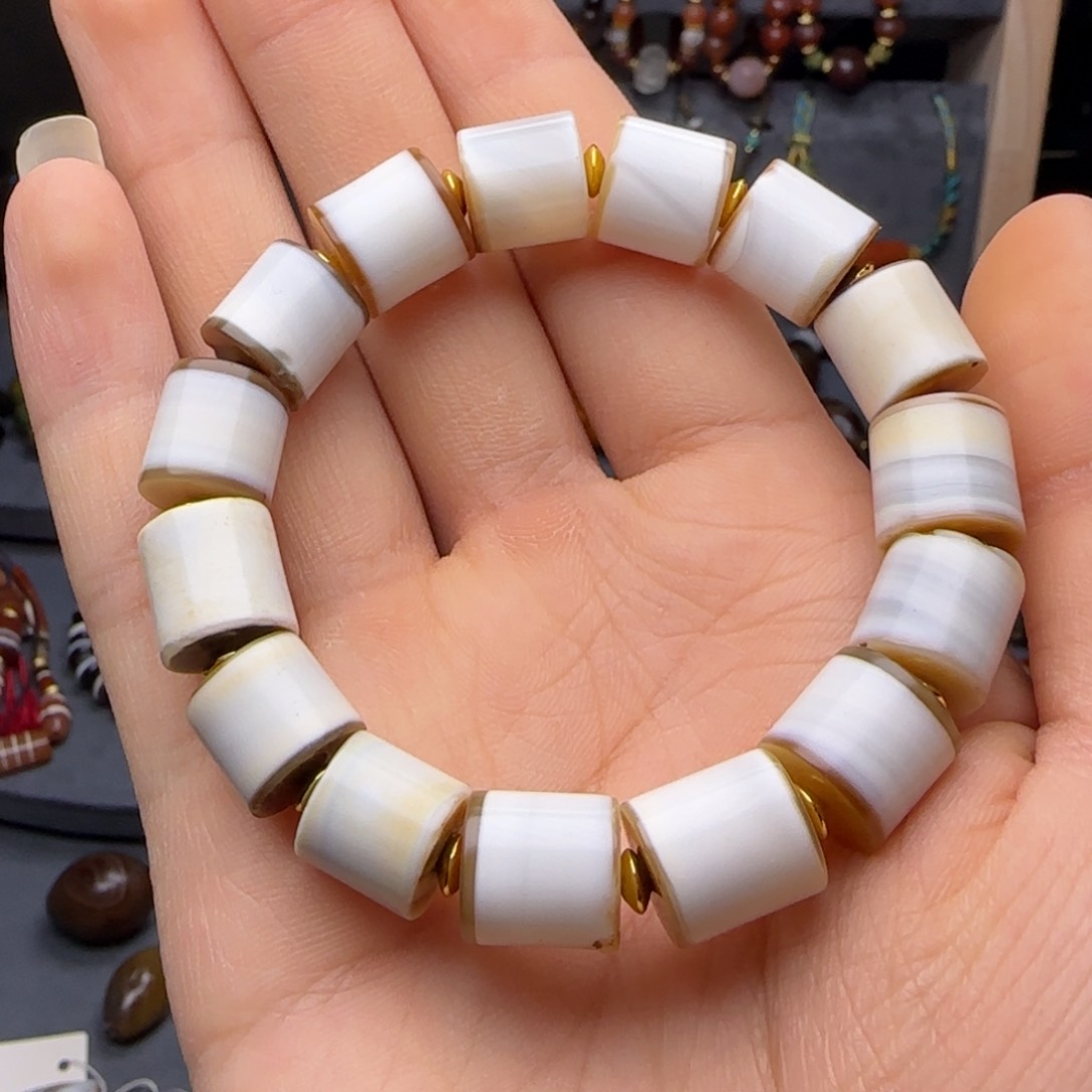 玛瑙/玉髓手链未镶嵌