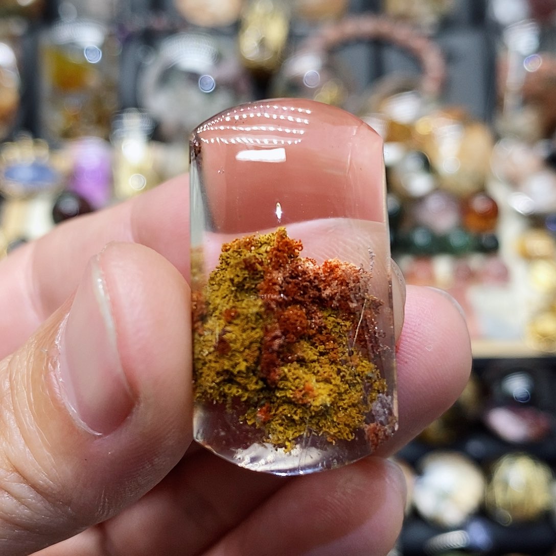 水晶颈饰未镶嵌天然精致水晶吊坠