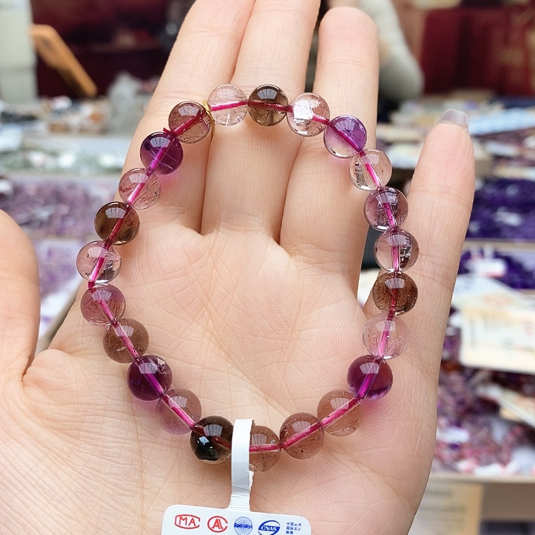 水晶手链未镶嵌v037 超七