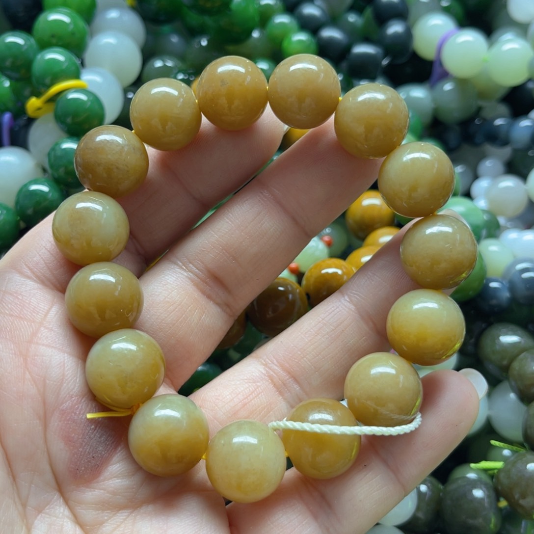 和田玉手链未镶嵌