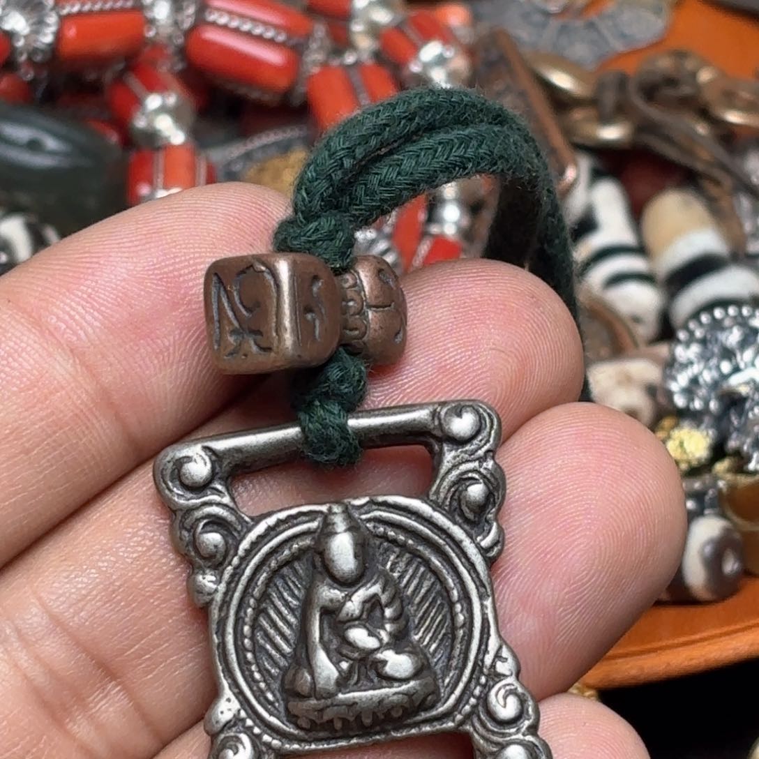 铜星月菩提挂件星月