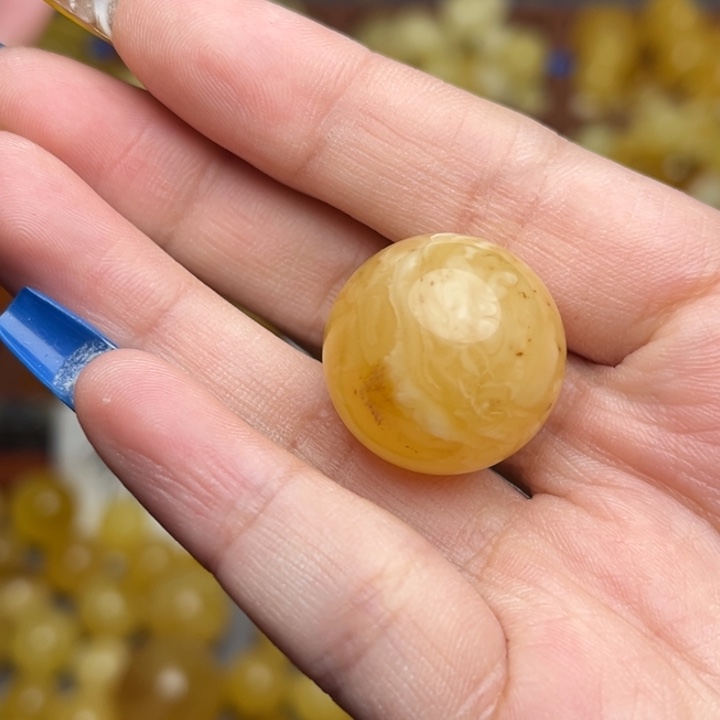 蜜蜡未镶嵌珠宝奇石瑕疵放漏