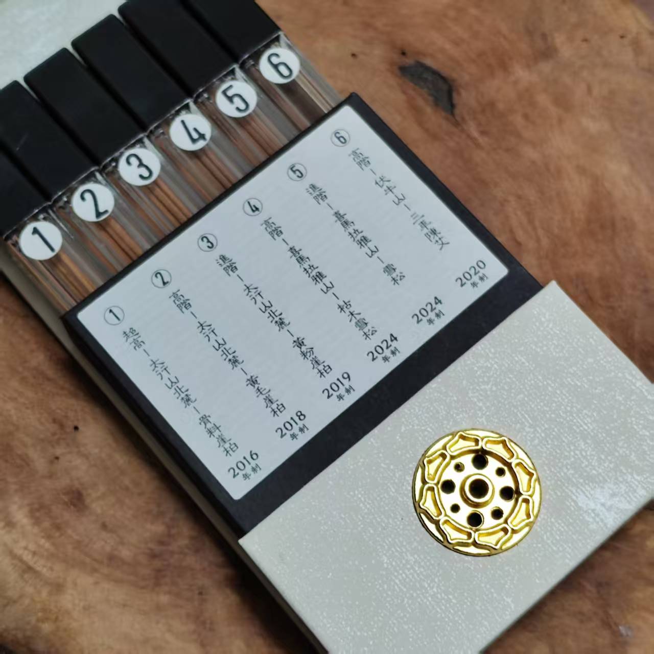 【撷菁集2025】B-01柏松艾精选 骨料+黄毛+黄粉+枯木雪松+雪松+陈艾