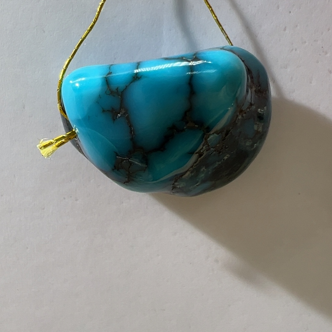 绿松石未镶嵌挂件