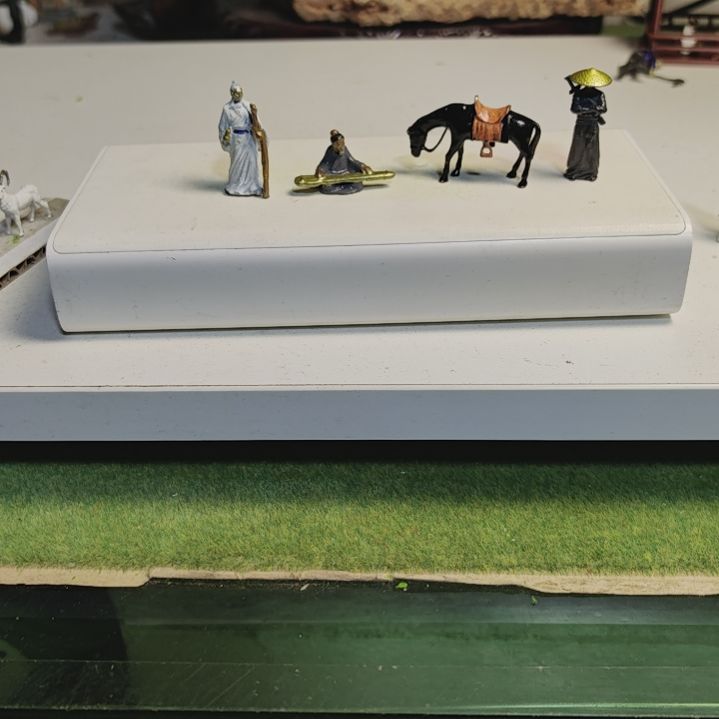 &***&铜盆景假山摆件造景摆件