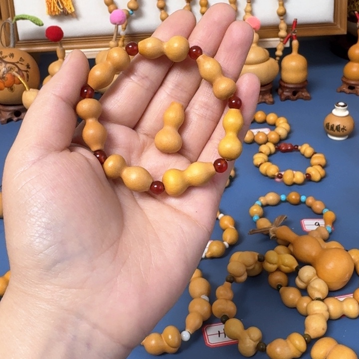 管****程天然葫芦手持手手串