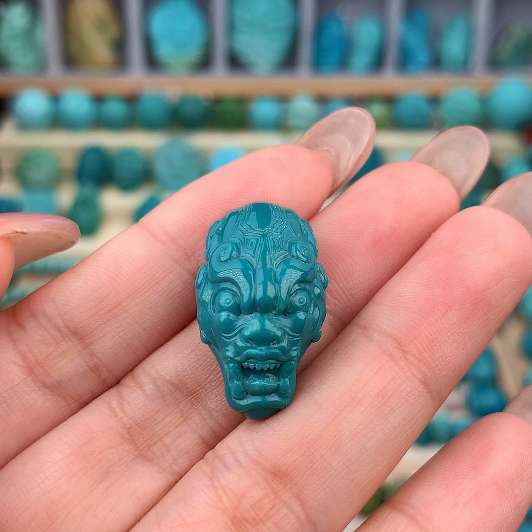 未镶嵌绿松石珠宝奇石